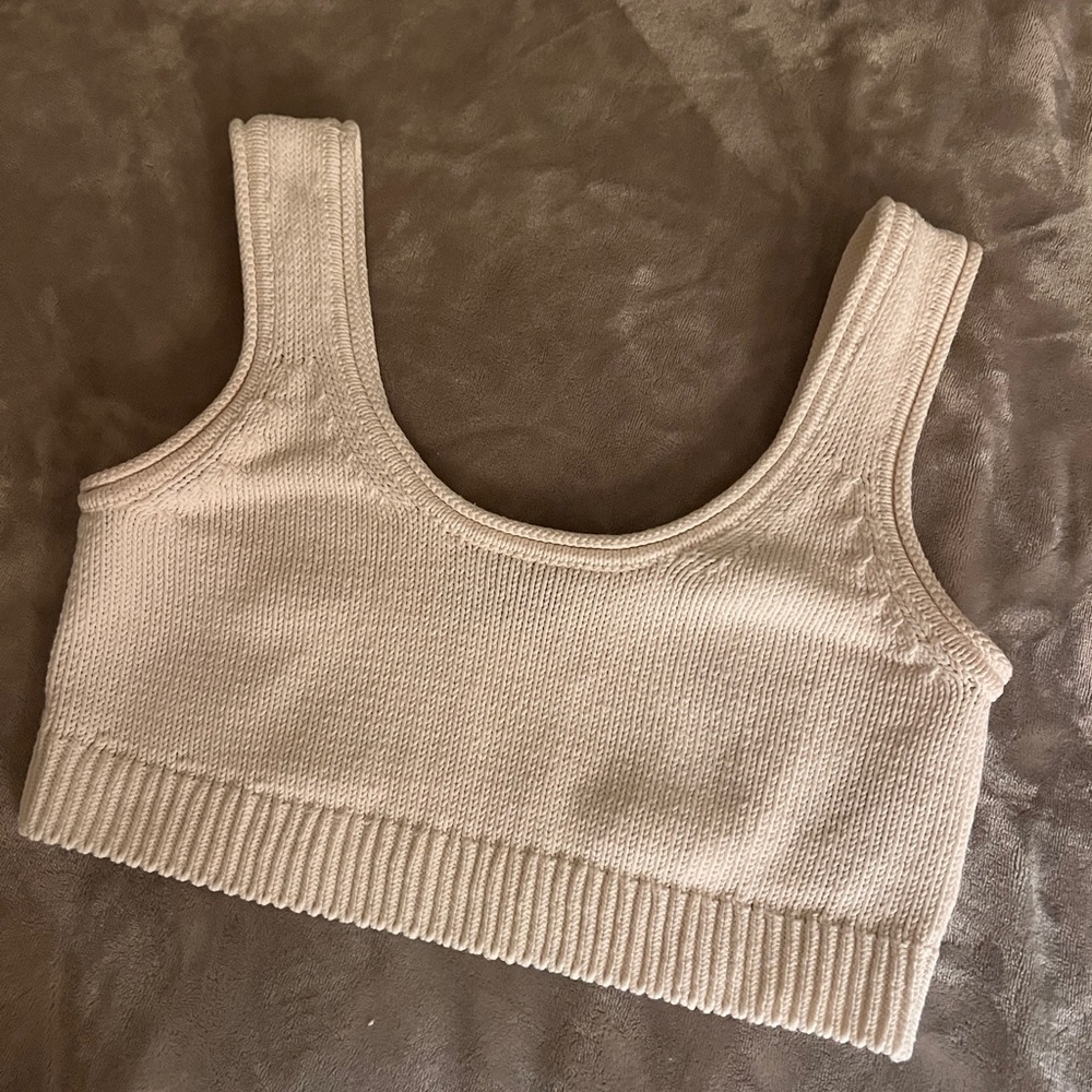 Other stories knit crop top